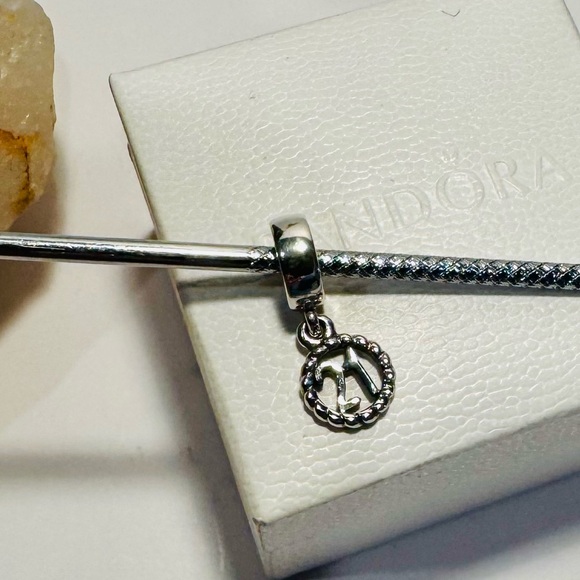Authentic Retired Pandora ‘21’ Milestone Dangle Charm S925 - Picture 5 of 9
